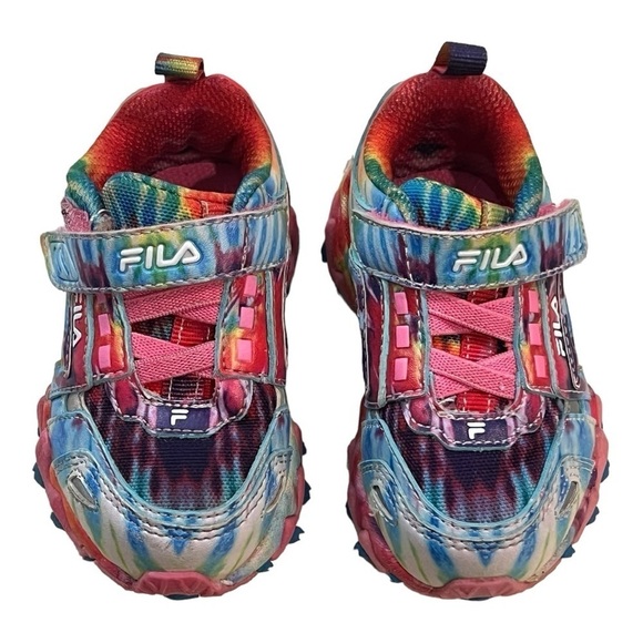 Fila Oakmont TR Tie Dye Infant Sneakers Size 4 - Picture 1 of 7